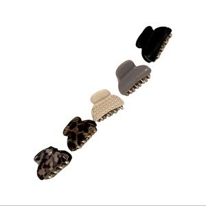 PATTERNED HAIR CLIPS/CLAMPS